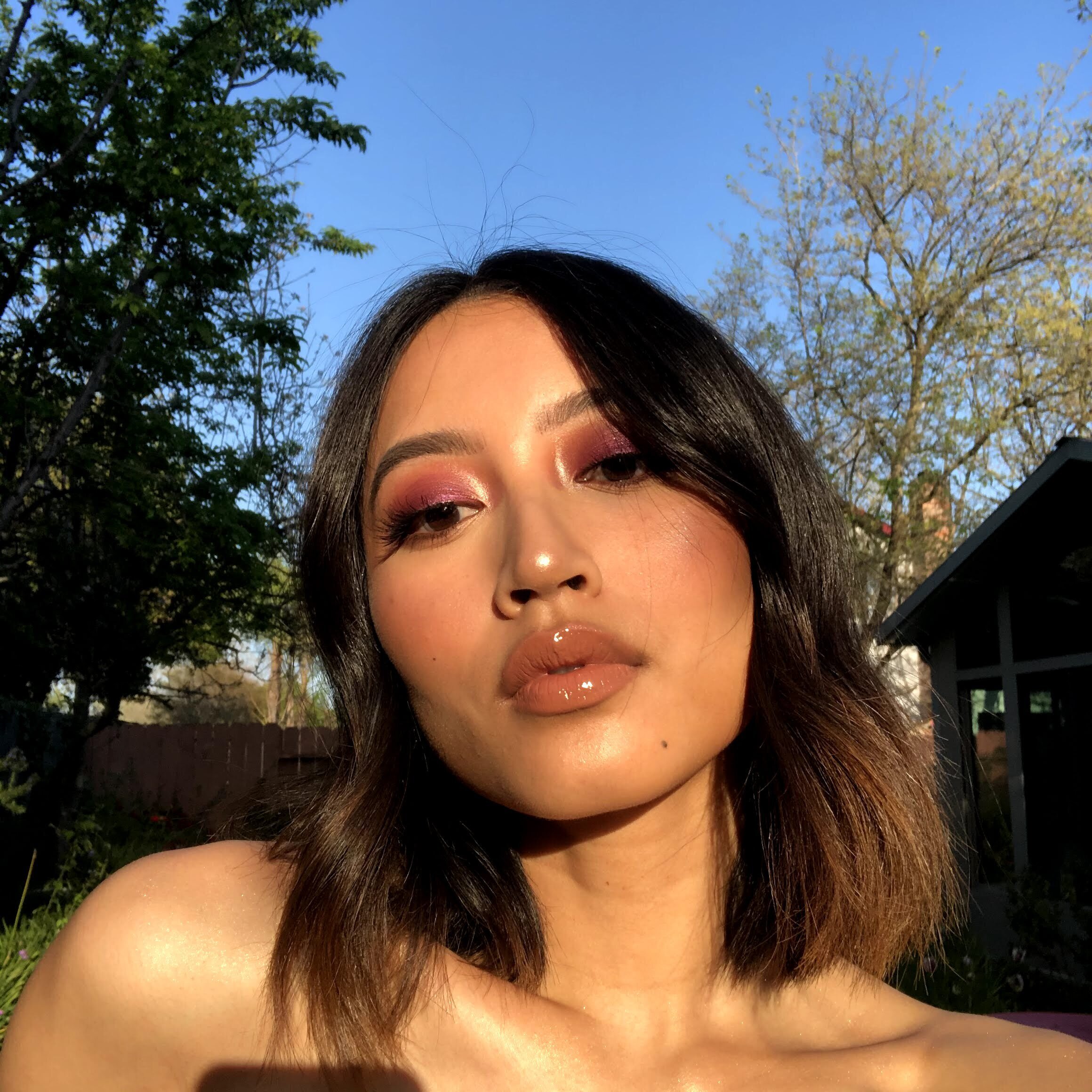 Purple Sunset Glow
