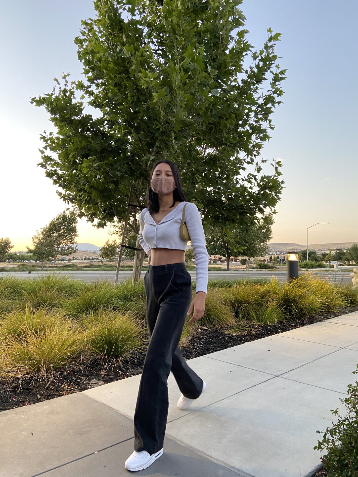 cropped cardigan outfit