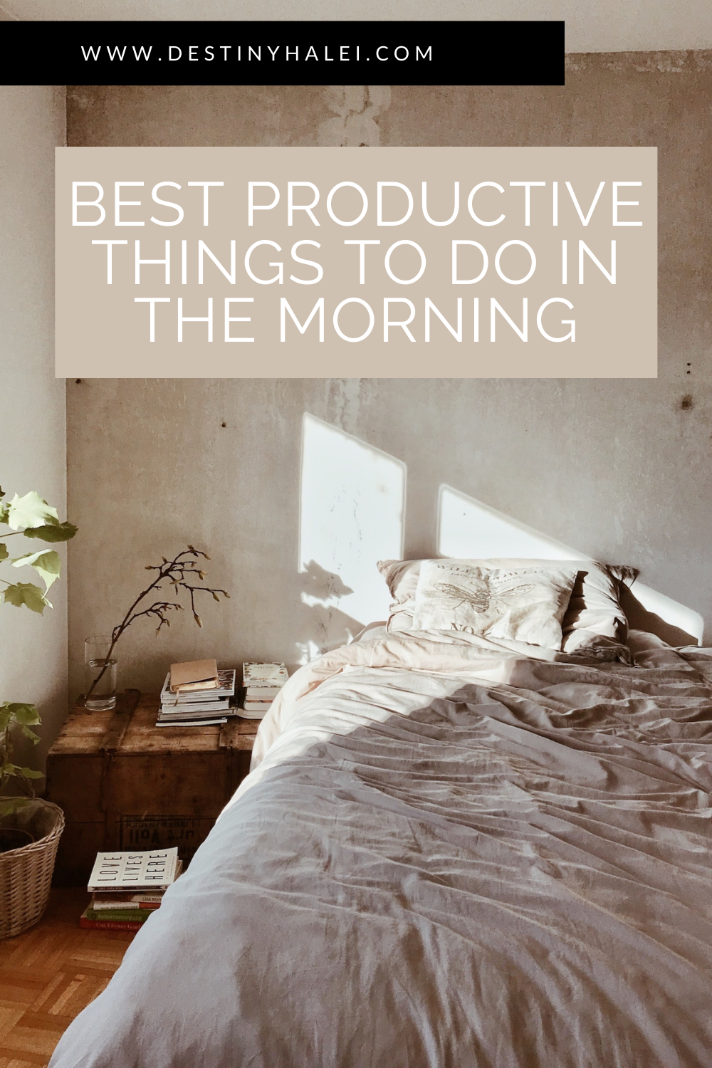 first thing you do in the morning