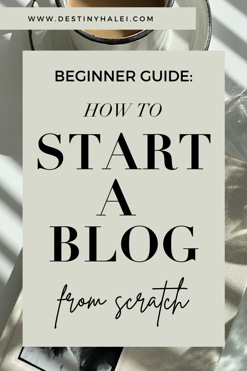 how to start a blog