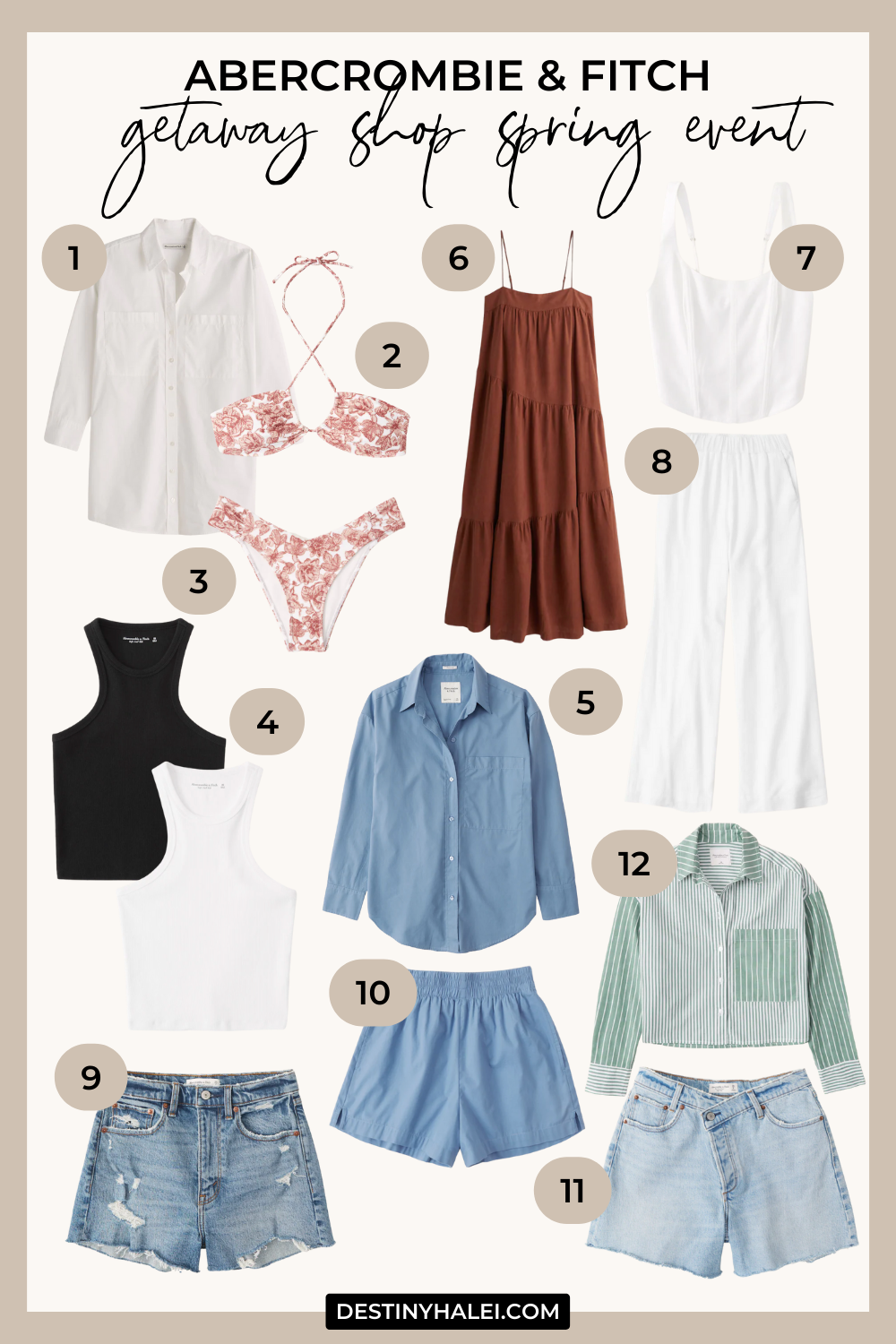 2022 spring capsule wardrobe