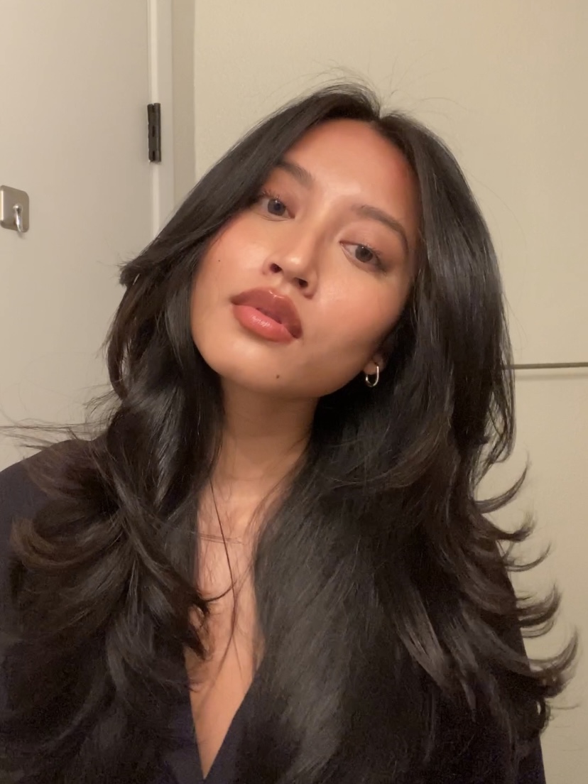 90’s Blowout with Hot Rollers for Hair