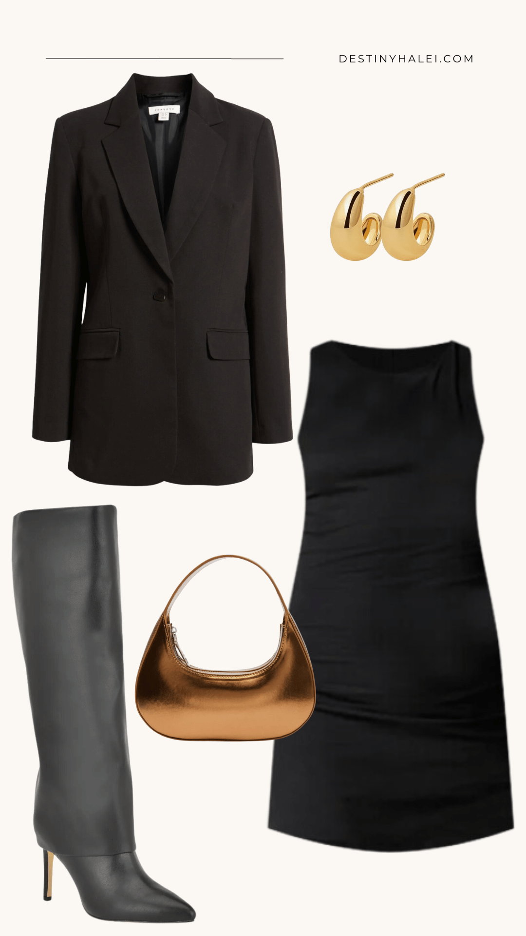 all black fall outfit