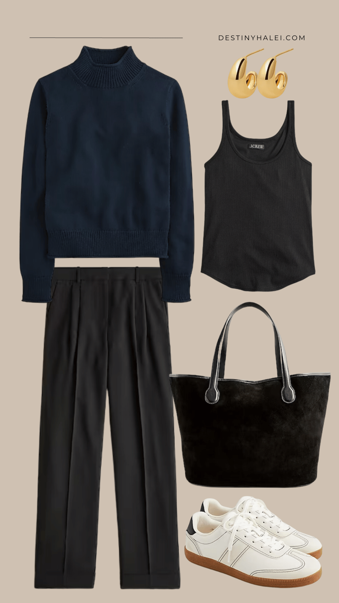 casual work outfits with sneakers