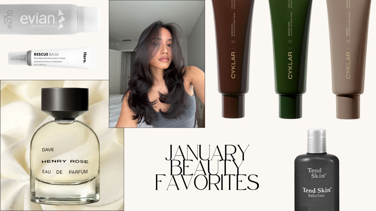 january beauty favorites