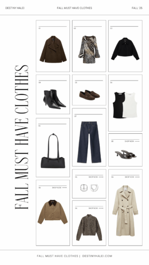 Fall Must Have Clothes That Will Last for Years