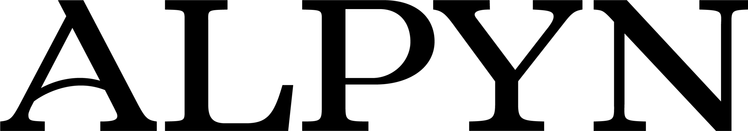 ALPYN LOGO BLACK